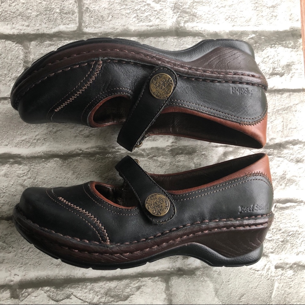 Josef Seibel leather Cora Mary Jane size EU 38